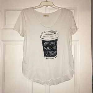 hollister graphic tee